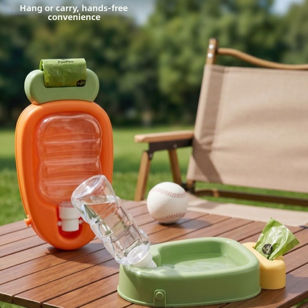 Large Capacity Carrot Pet Comp - Water Bag Collapsible บทวิจารณ์และราคา