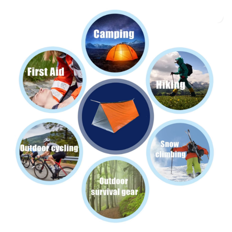 Waterproof Reusable 2 Person M - Emergency Mylar Tent บทวิจารณ์และราคา