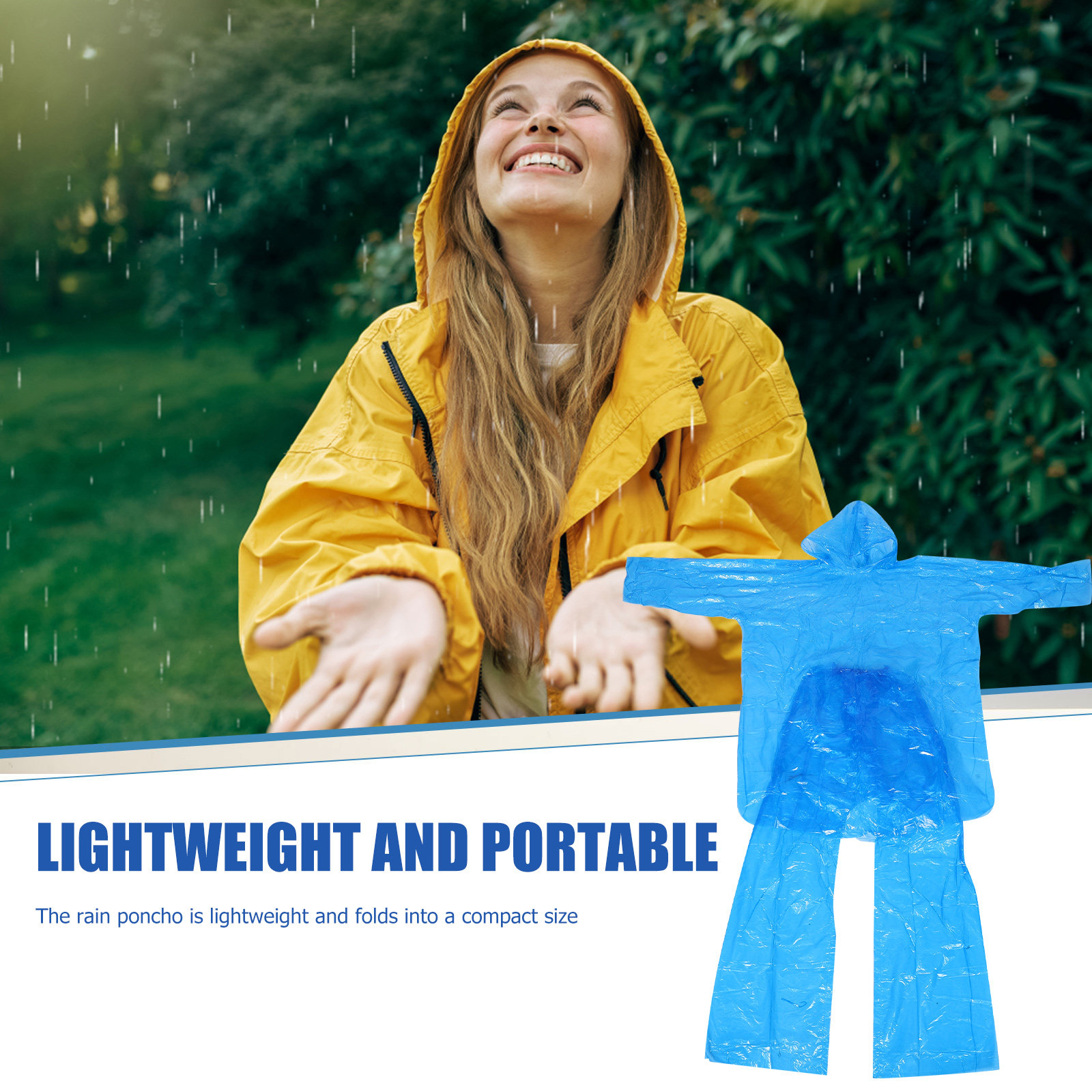 3Sets Disposable Rain Suits Cl - Emergency Poncho Rain บทวิจารณ์และราคา