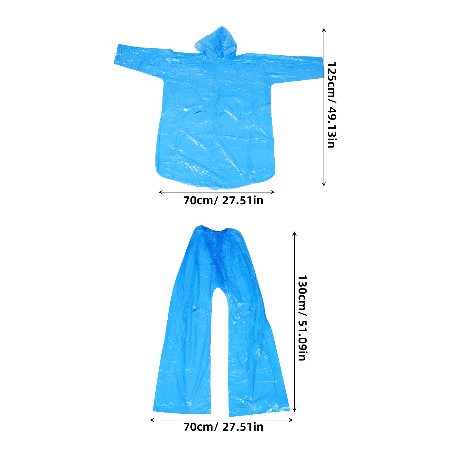 3Sets Disposable Rain Suits Cl - Emergency Poncho Rain บทวิจารณ์และราคา