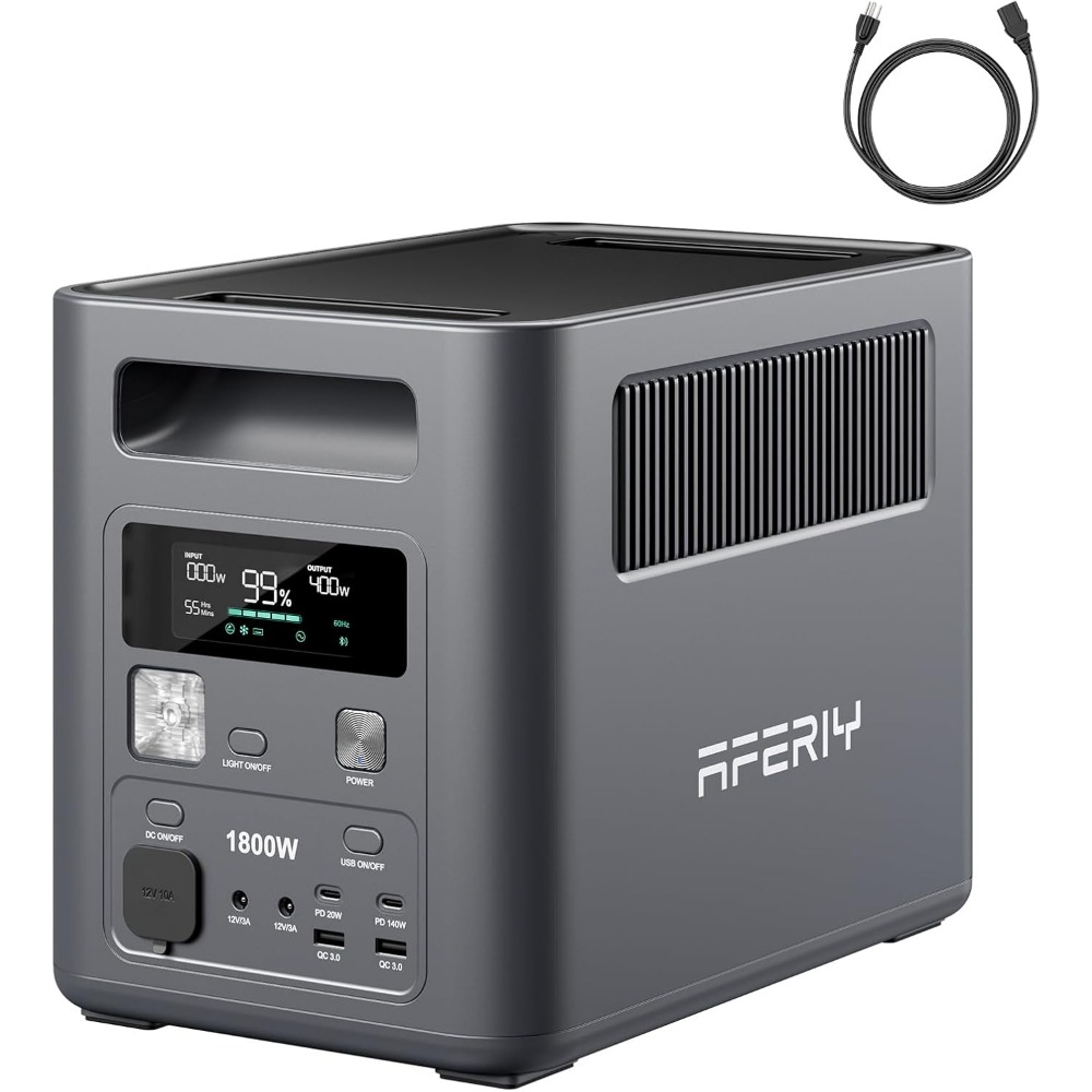 1024Wh Solar Generator, 1800W  - Solar Emergency Charger บทวิจารณ์และราคา
