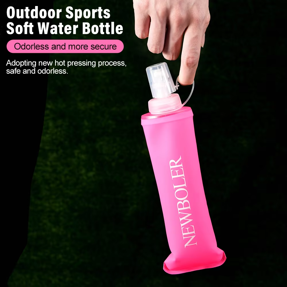 Folding Water Bottle TPU BPA-F - Water Bag Collapsible บทวิจารณ์และราคา