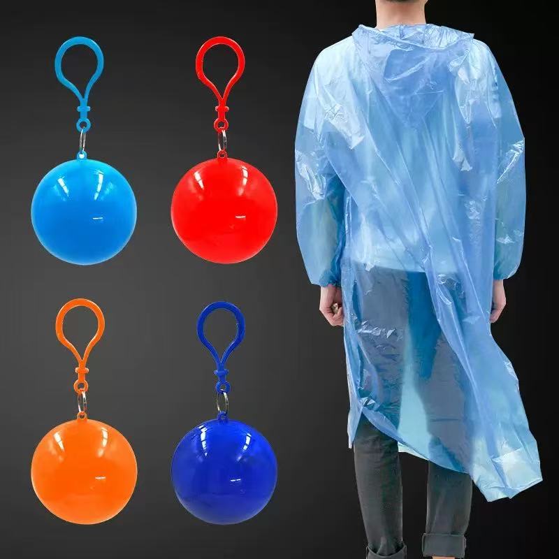 Random Color Disposable Compre - Emergency Poncho Rain บทวิจารณ์และราคา