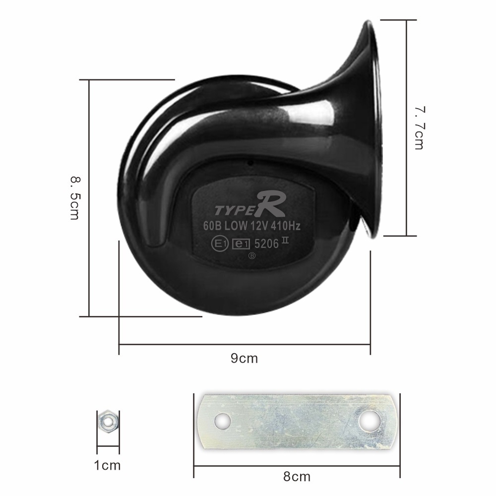 12V Super Loud Car 300DB Dual  - Emergency Whistle Loud บทวิจารณ์และราคา