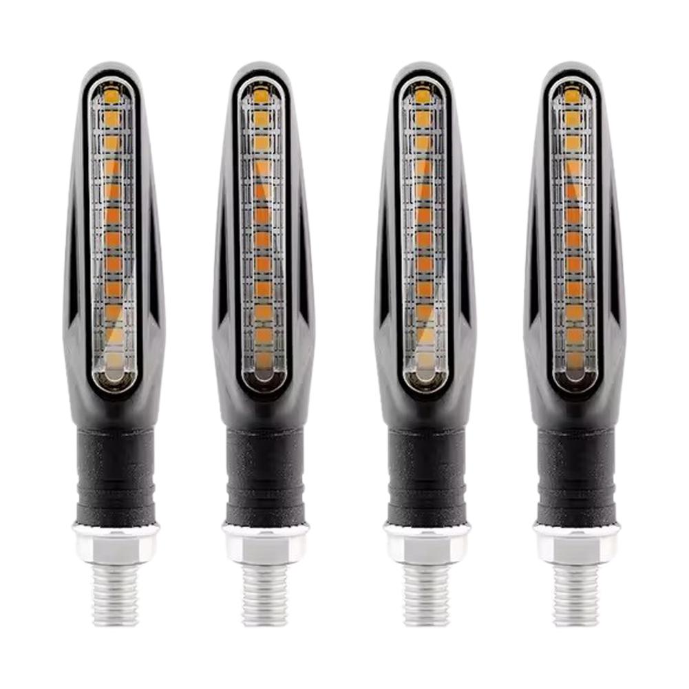 2PCS Universal LED Turn Signal - Sos Light Strobe บทวิจารณ์และราคา