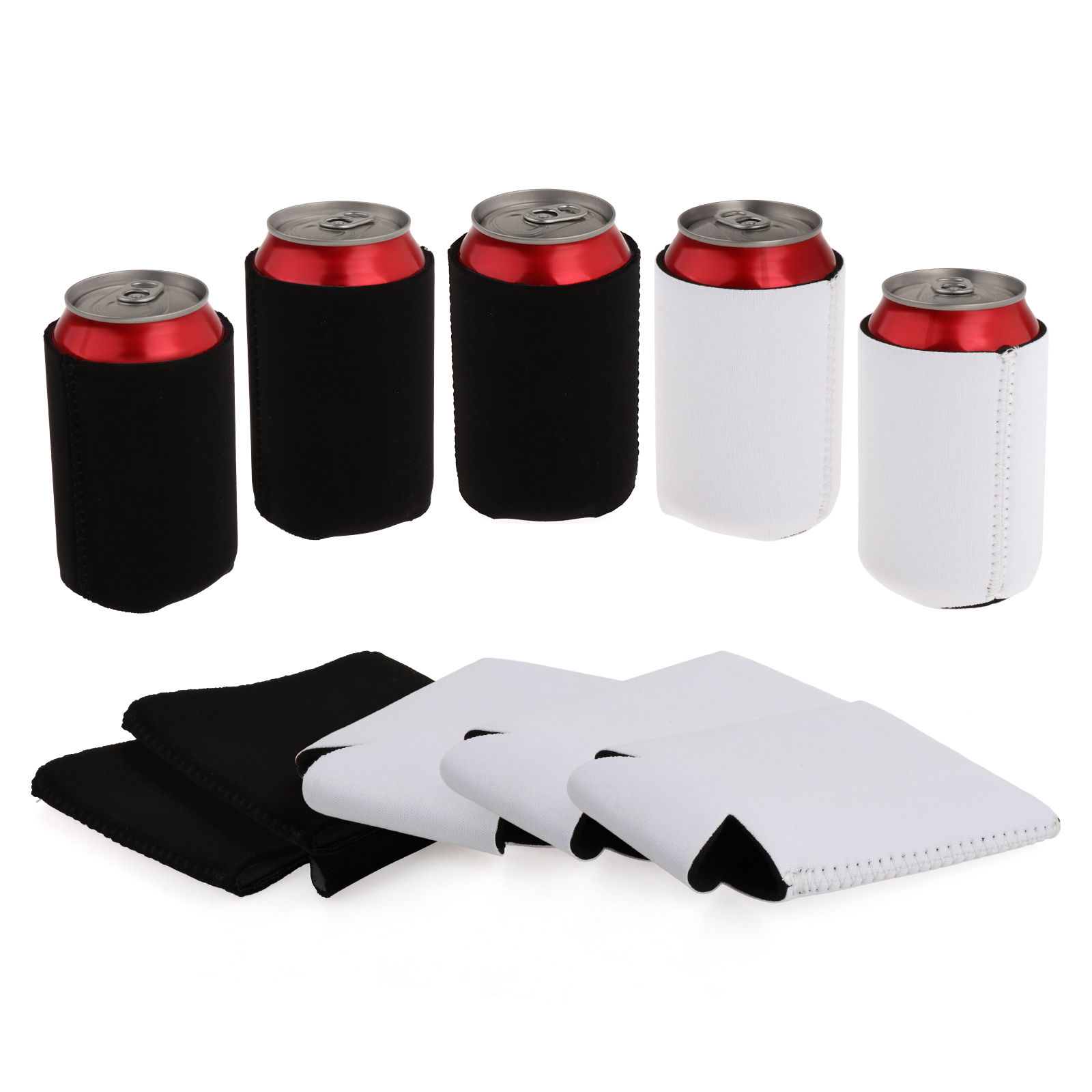 10x Beer Cans Coolers Sleeves  - Water Bag Collapsible บทวิจารณ์และราคา