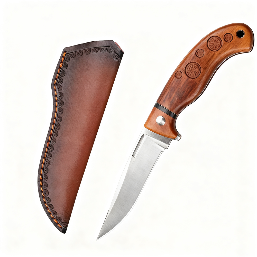 22cm Fixed Blade Knife Scabbar - Bushcraft Knife Fixed บทวิจารณ์และราคา