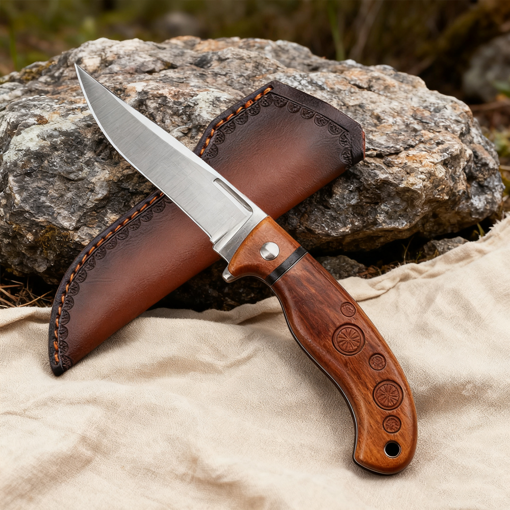 22cm Fixed Blade Knife Scabbar - Bushcraft Knife Fixed บทวิจารณ์และราคา