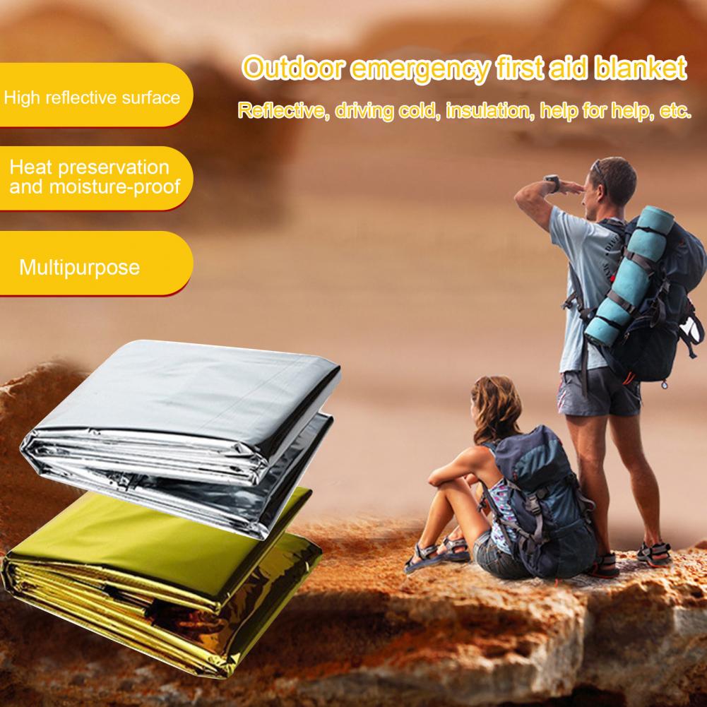 Emergency Thermal Blanket Port - Survival Blanket Reflective บทวิจารณ์และราคา