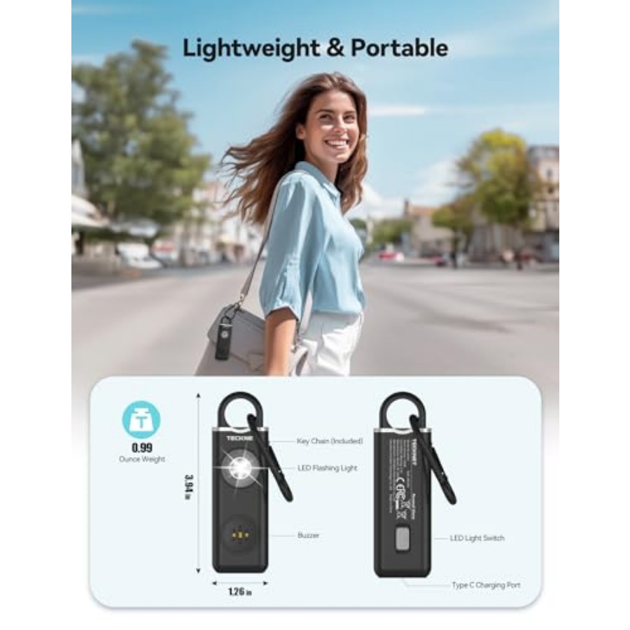 Rechargeable Personal Safety A - Sos Light Strobe บทวิจารณ์และราคา