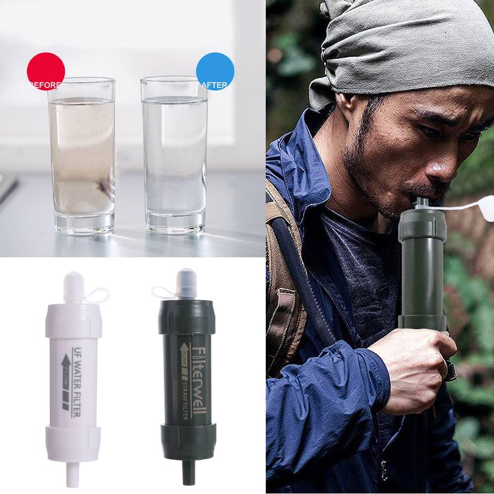 Mini Mini Water Filter Straw S - Water Purification Straw บทวิจารณ์และราคา