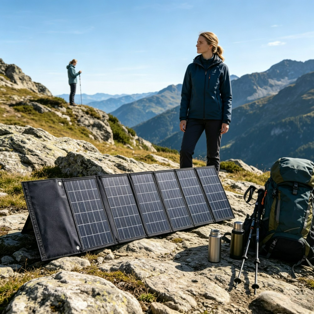 Outdoor Emergency 50W 90W Fold - Solar Emergency Charger บทวิจารณ์และราคา