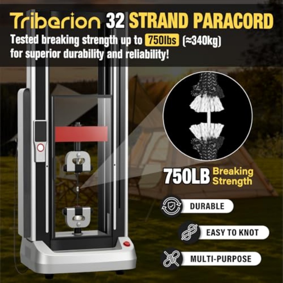 Paracord Rope 750 lb - 1000ft/ - Para Cord 1000Ft บทวิจารณ์และราคา