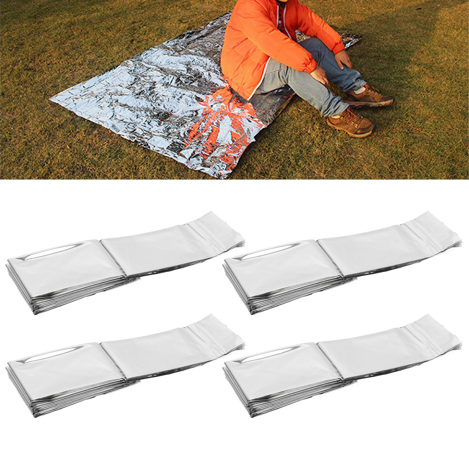 Survival Blanket Portable Emer - Survival Blanket Reflective บทวิจารณ์และราคา