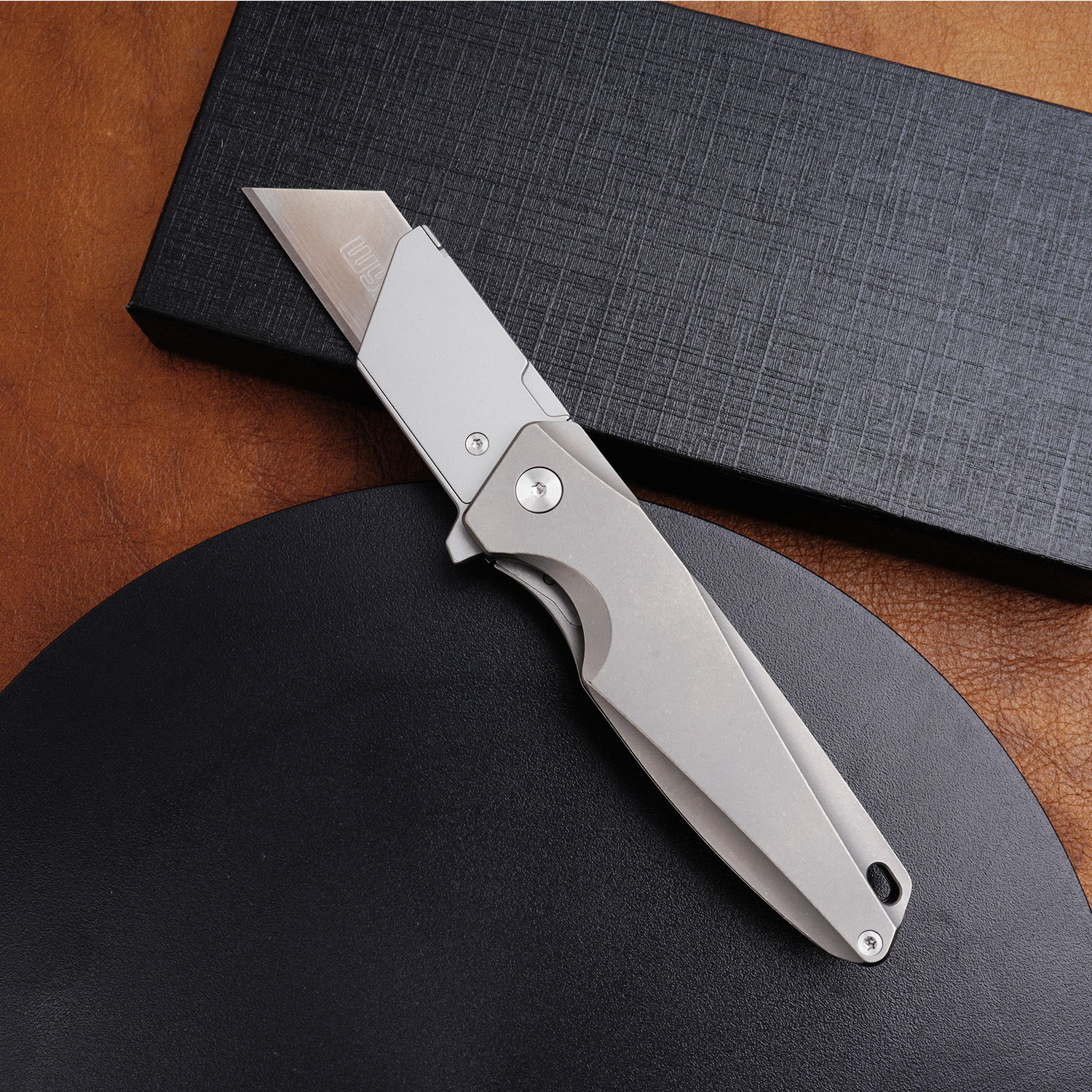 Titanium Alloy Utility Knife H - Bushcraft Knife Fixed บทวิจารณ์และราคา