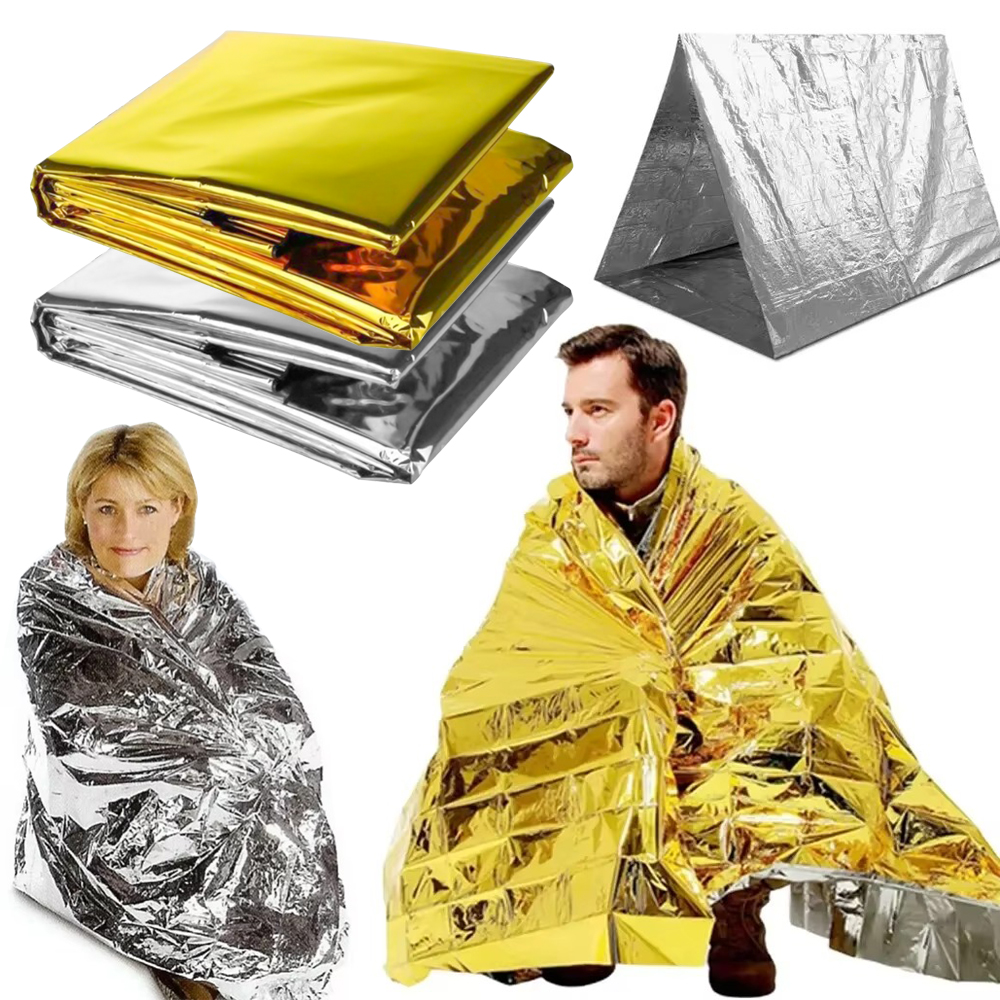 Mylar foil Emergency Survival  - Emergency Mylar Tent บทวิจารณ์และราคา