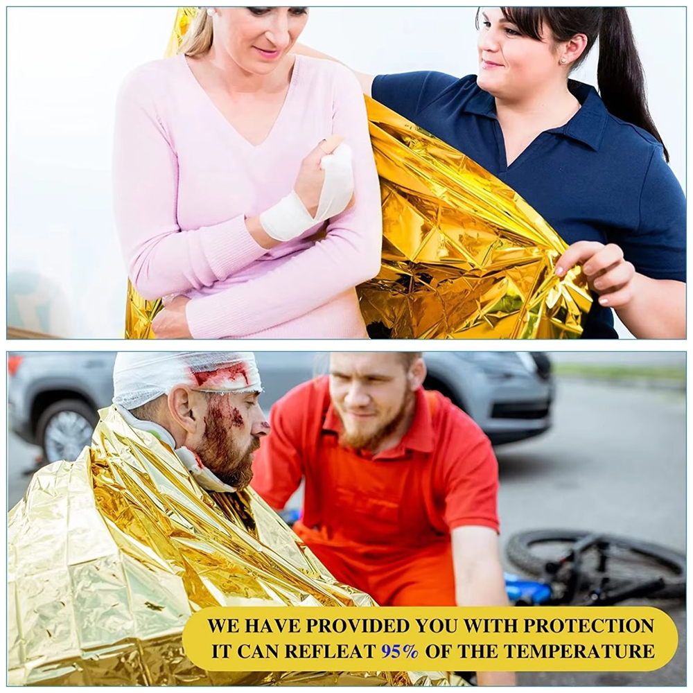 Mylar foil Emergency Survival  - Emergency Mylar Tent บทวิจารณ์และราคา