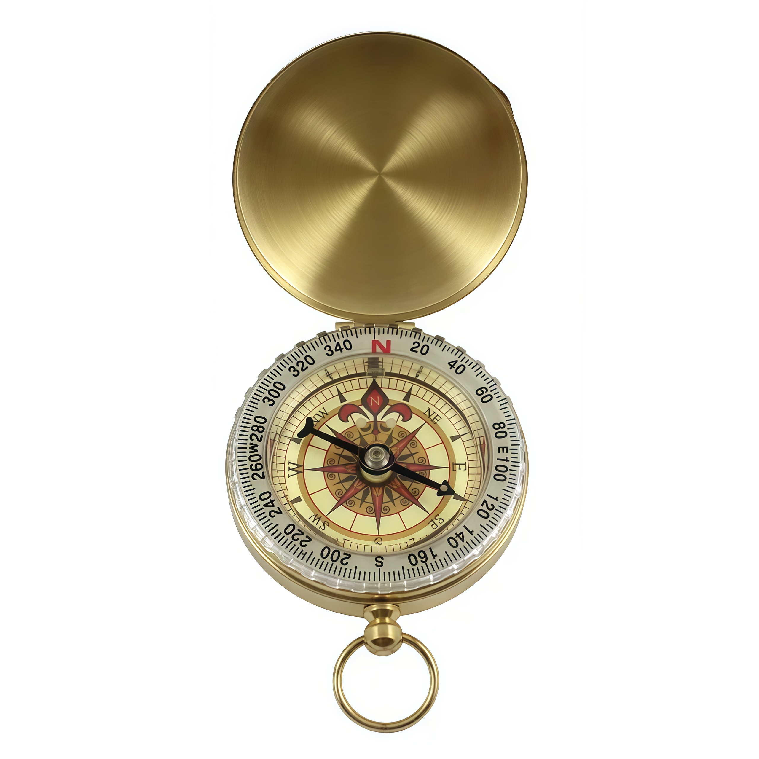 Brass Outdoor Compass - Gold C - Compass Lensatic บทวิจารณ์และราคา