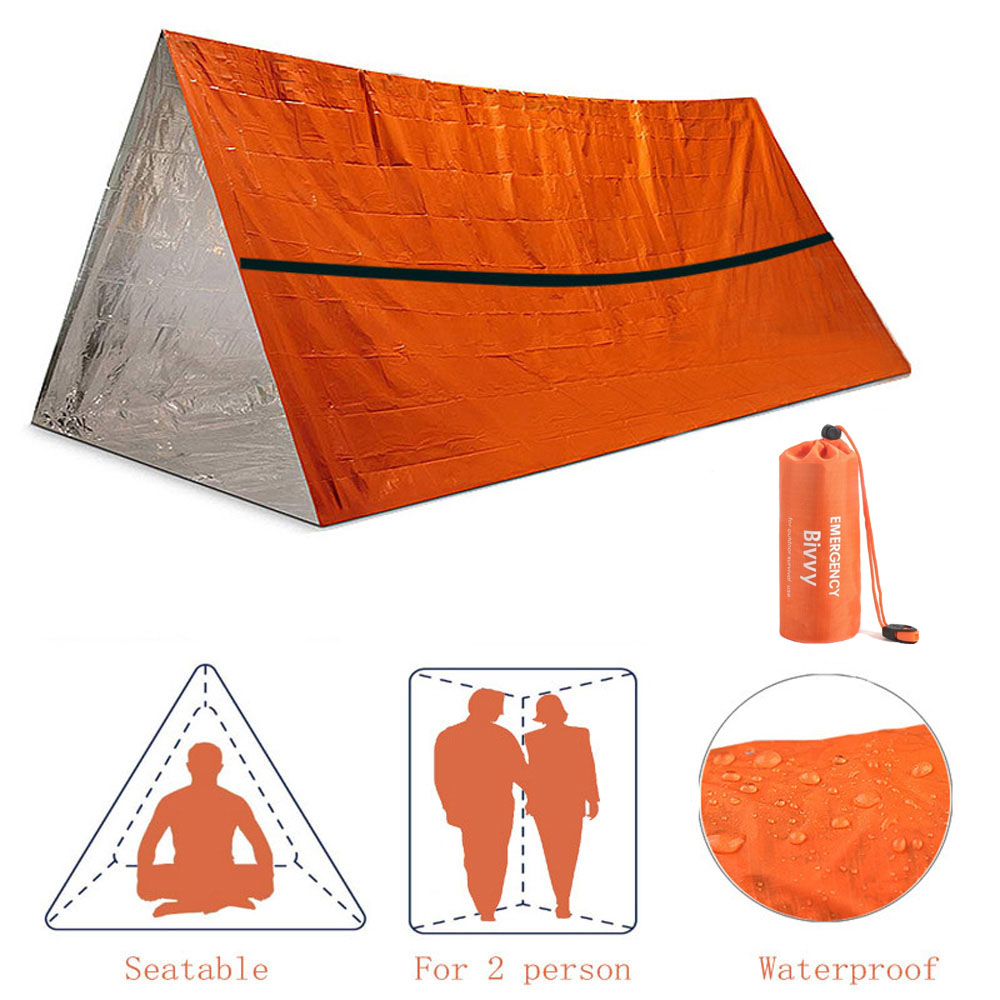 2 Person Emergency Shelter Biv - Bivy Bag Emergency บทวิจารณ์และราคา
