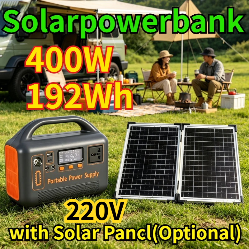 New 400W Portable Power Statio - Solar Emergency Charger บทวิจารณ์และราคา
