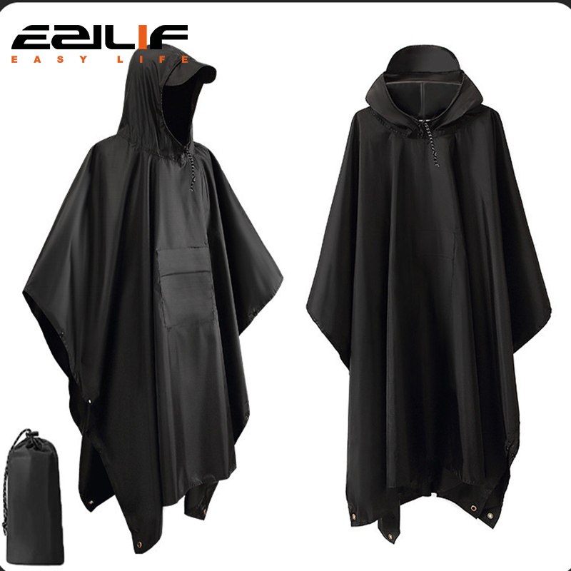3 In 1 Outdoor Military Rainco - Emergency Poncho Rain บทวิจารณ์และราคา
