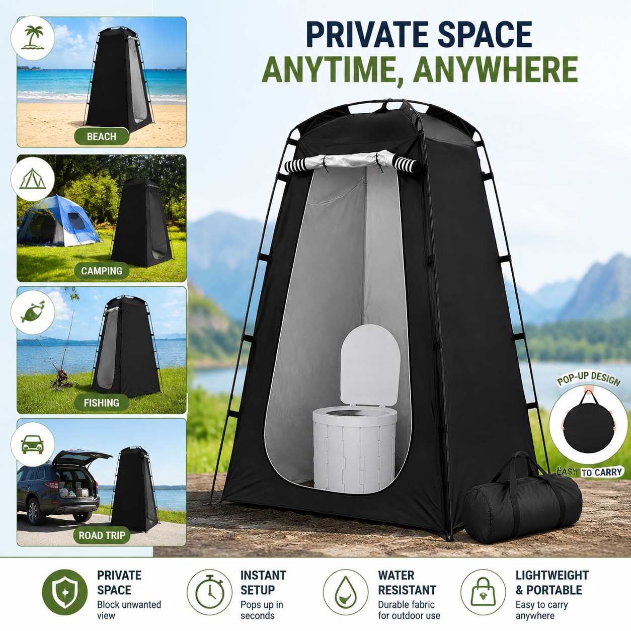 Pop-Up Portable Tent With Fold - Emergency Mylar Tent บทวิจารณ์และราคา