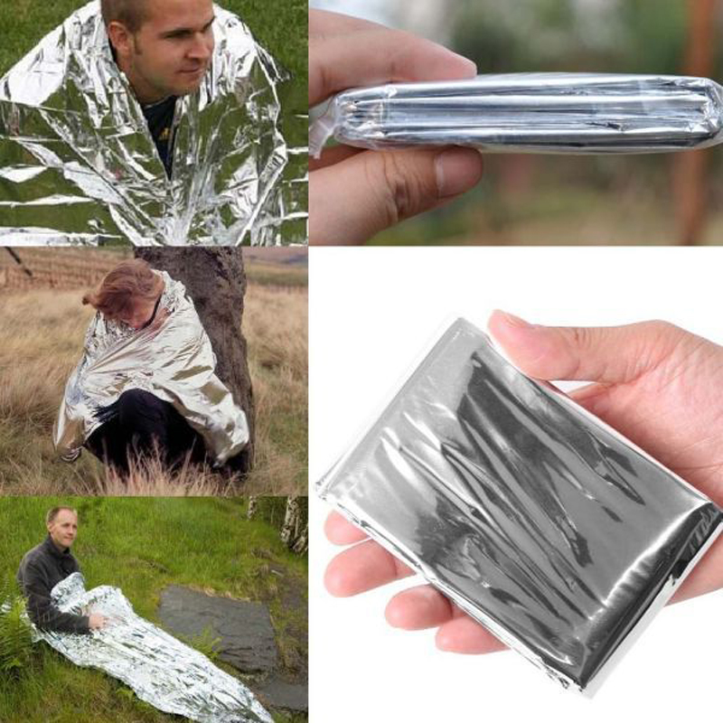 Emergent Blanket Mylar Thermal - Emergency Mylar Tent บทวิจารณ์และราคา