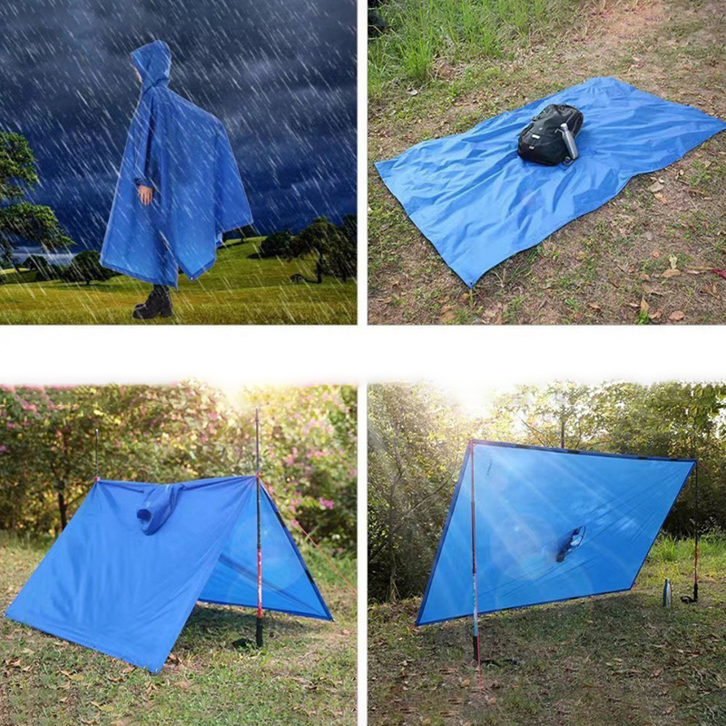 Heavy Duty Rain Poncho For Bac - Emergency Poncho Rain บทวิจารณ์และราคา