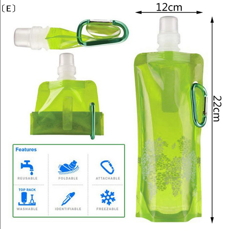 〔E〕1Pc Cups Bag Folding Plasti - Water Bag Collapsible บทวิจารณ์และราคา