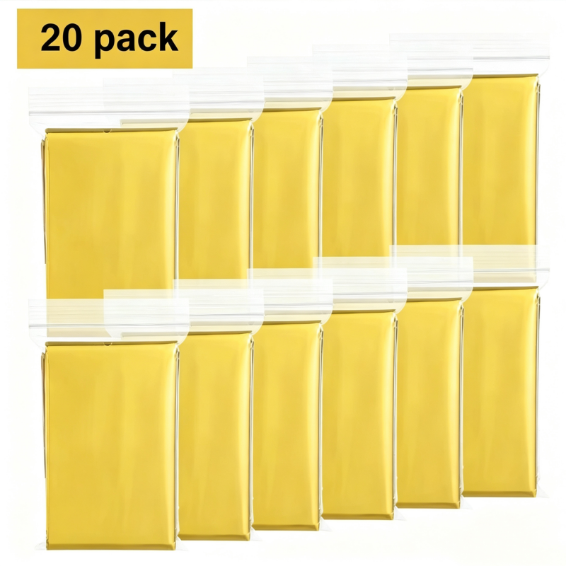 20PCS Unpacked Bulk Giant 83x6 - Survival Blanket Reflective บทวิจารณ์และราคา