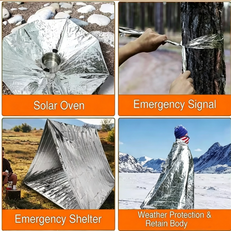 All Purpose Reflective Thermal - Survival Blanket Reflective บทวิจารณ์และราคา